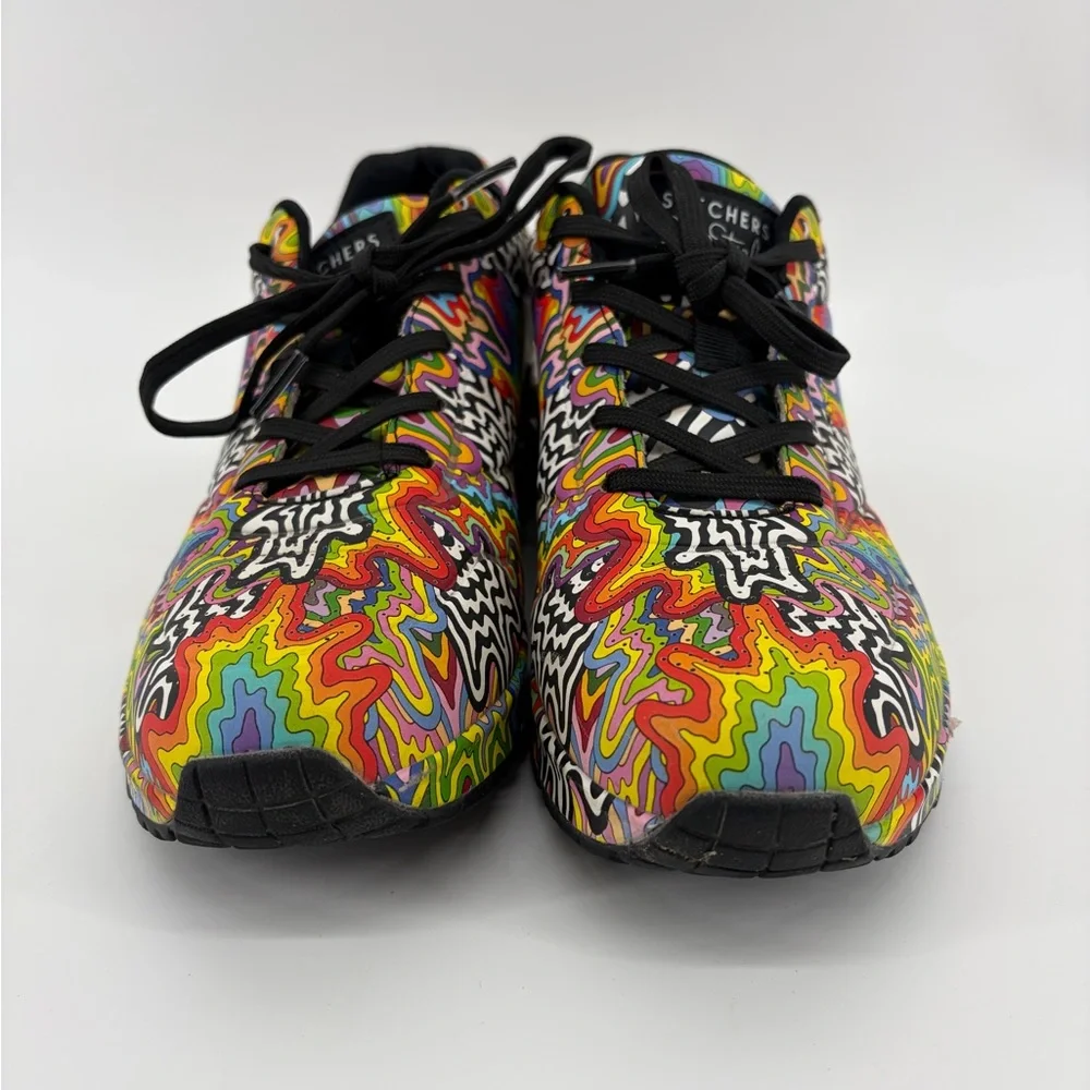 Skechers Women's Jen Stark Uno Infinite Drip Sneaker Multicolor Size 8.5 - Picture 2 of 7